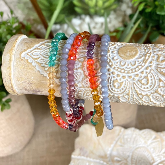 B.b. Lila Boho Wrap bracelet - Picture 3 of 5